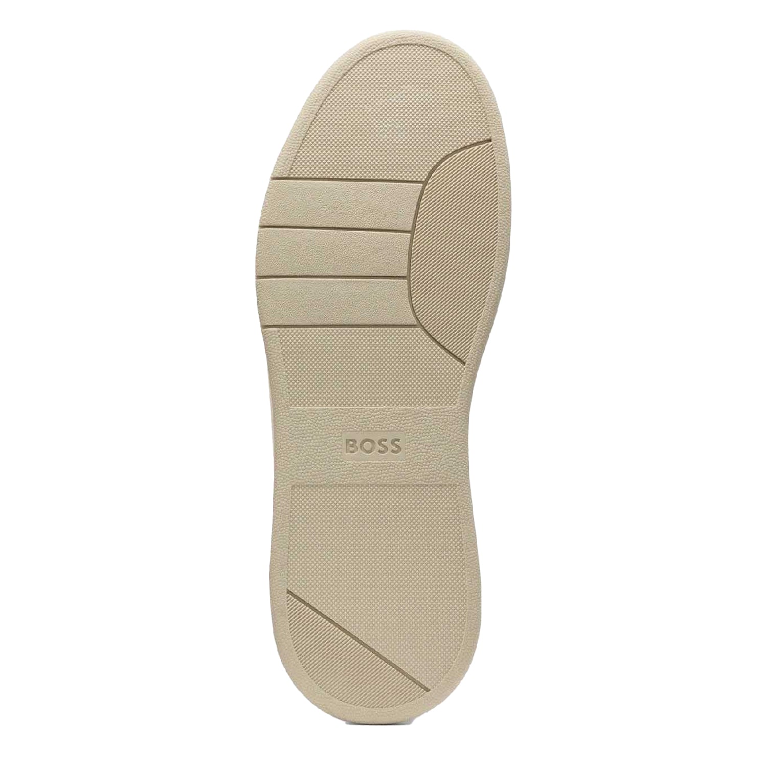White - Lifestyle - Boss Mens Baltimore Leather Low Trainers
