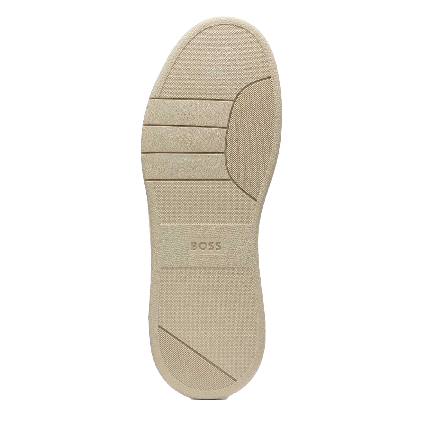 White - Lifestyle - Boss Mens Baltimore Leather Low Trainers