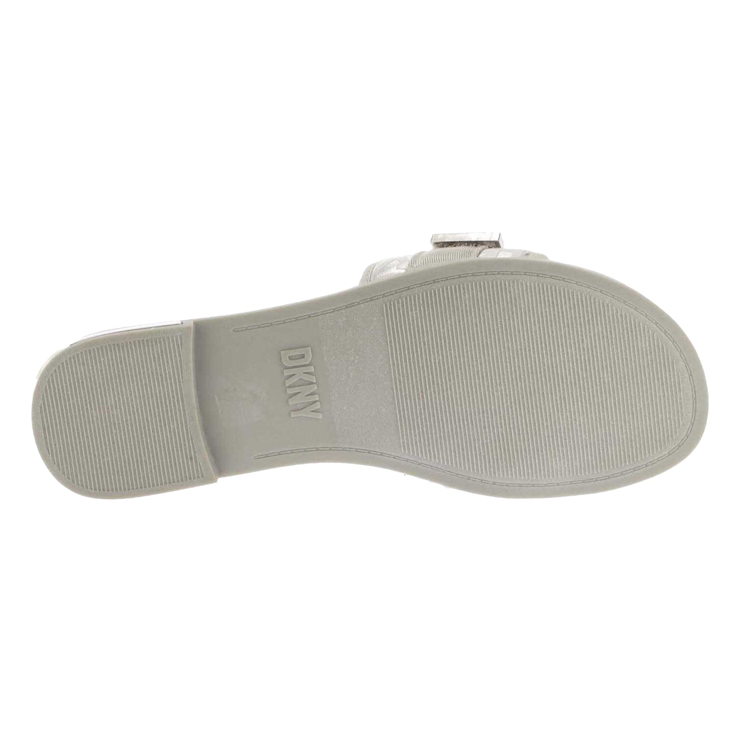 Silver - Lifestyle - DKNY Womens-Ladies Essential Halcott Wezli Flat Sliders