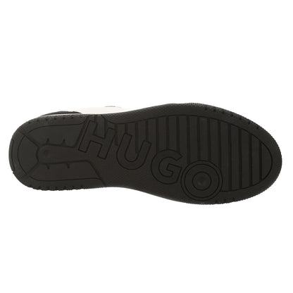 White-Black - Lifestyle - Hugo Boss Womens-Ladies Hadrian Tennis Trainers