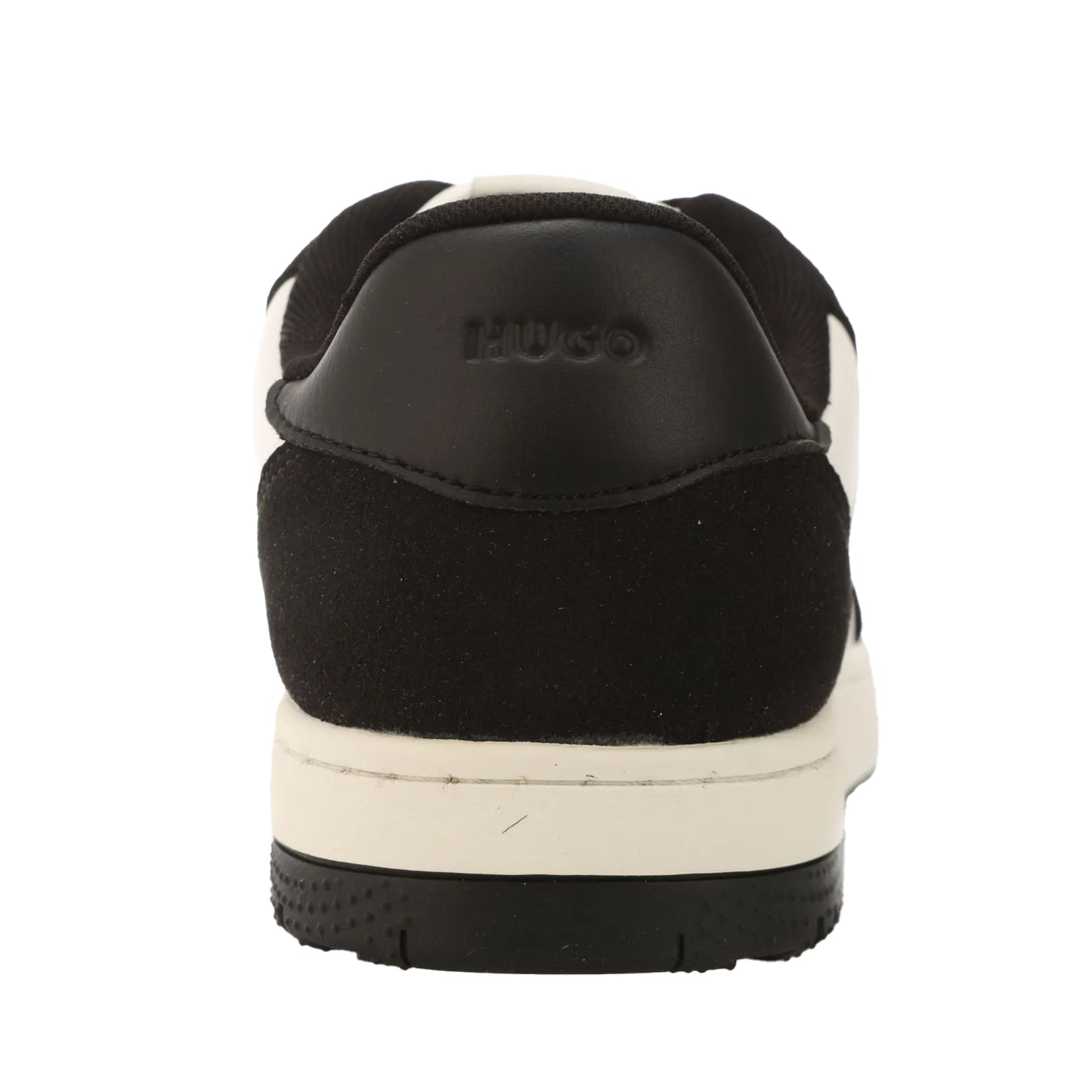 White-Black - Pack Shot - Hugo Boss Womens-Ladies Hadrian Tennis Trainers