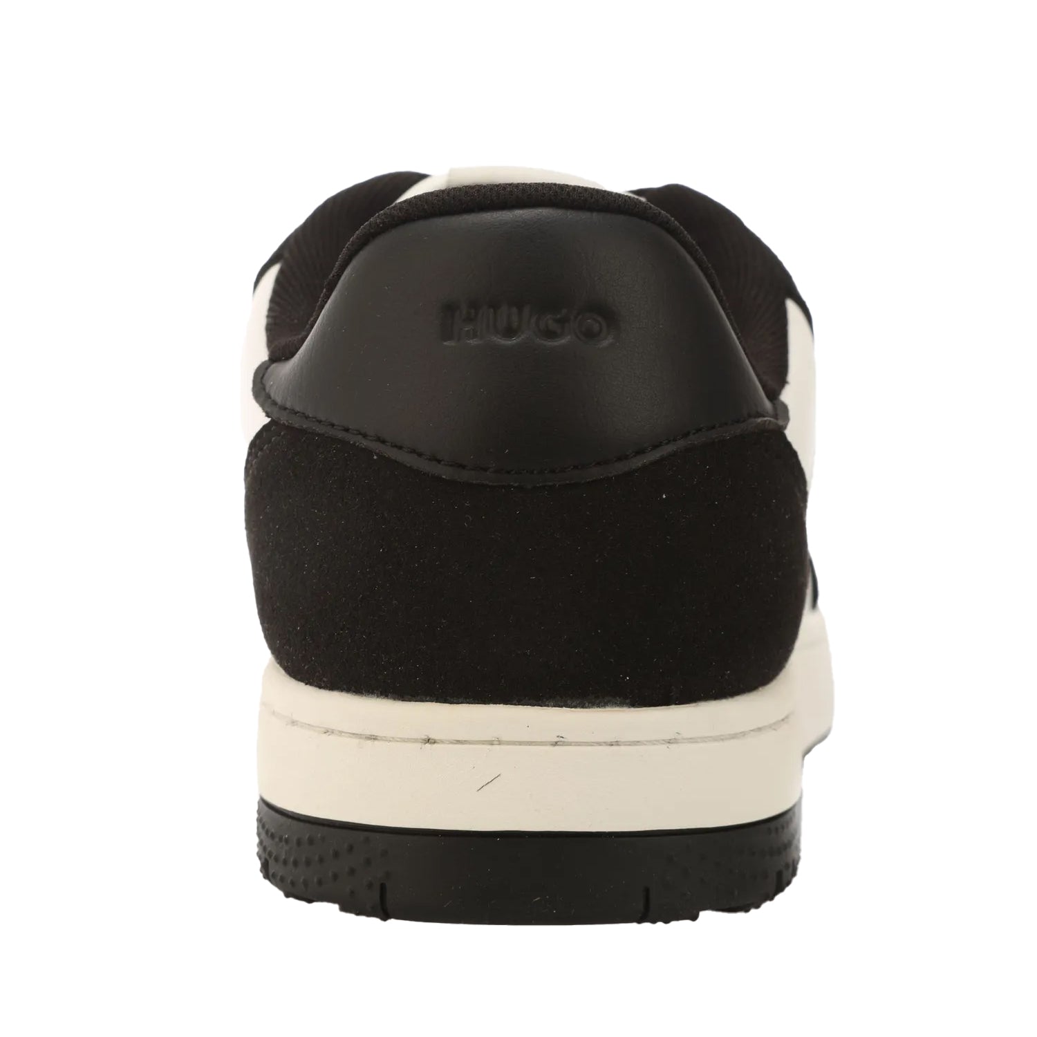 White-Black - Pack Shot - Hugo Boss Womens-Ladies Hadrian Tennis Trainers