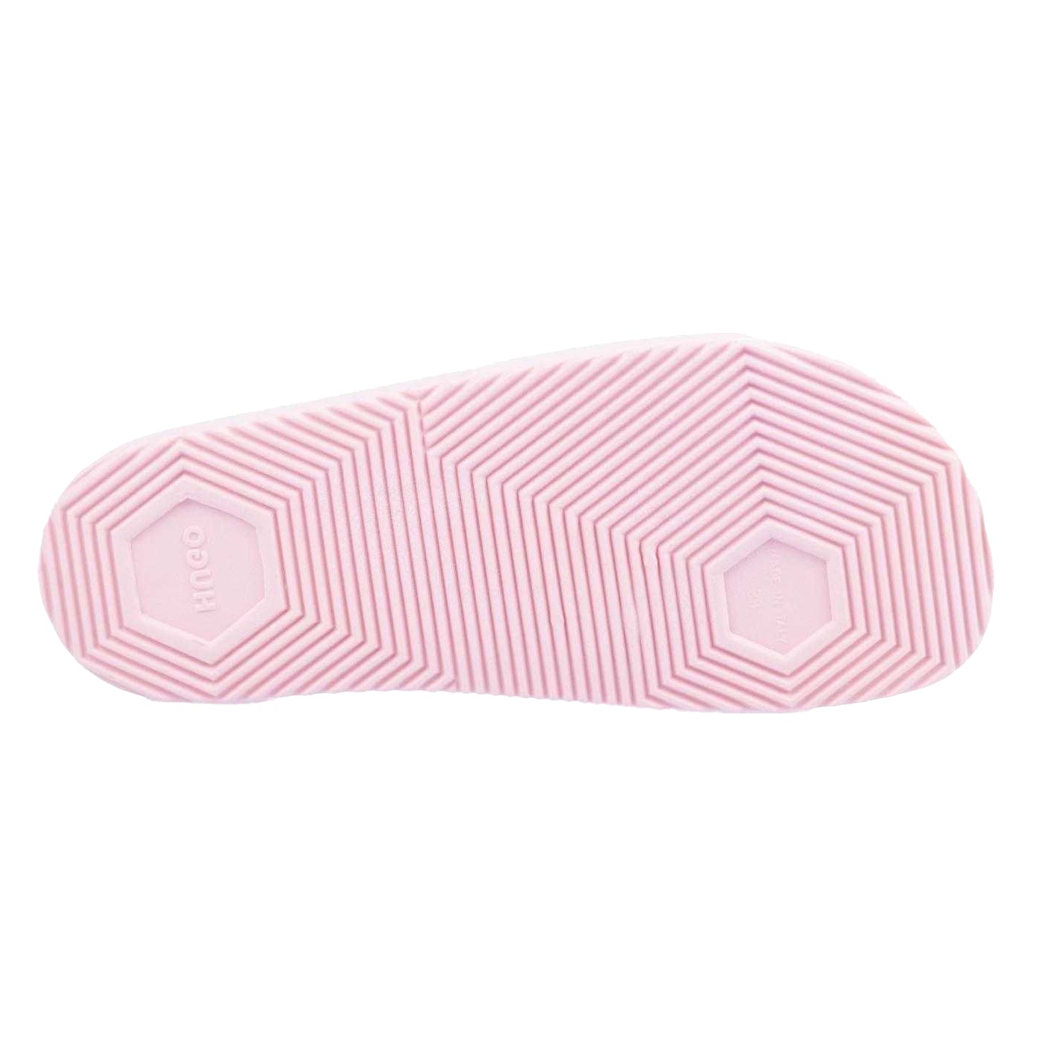 Pink - Side - Hugo Boss Womens-Ladies Timein Sliders