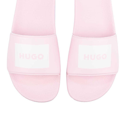 Pink - Lifestyle - Hugo Boss Womens-Ladies Timein Sliders