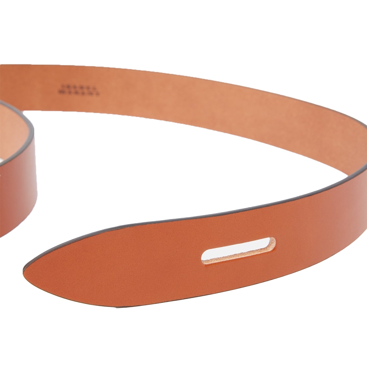 Natural - Back - Isabel Marant Lecce Leather Belt