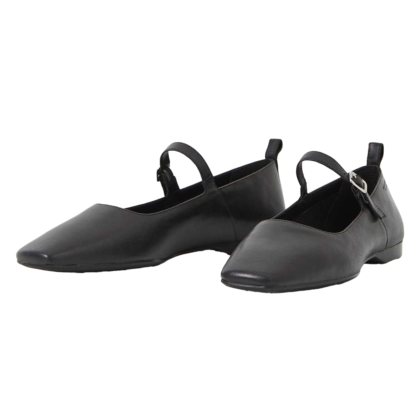 Black - Side - Vagabond Shoemakers Womens-Ladies Delia Leather Mary Janes