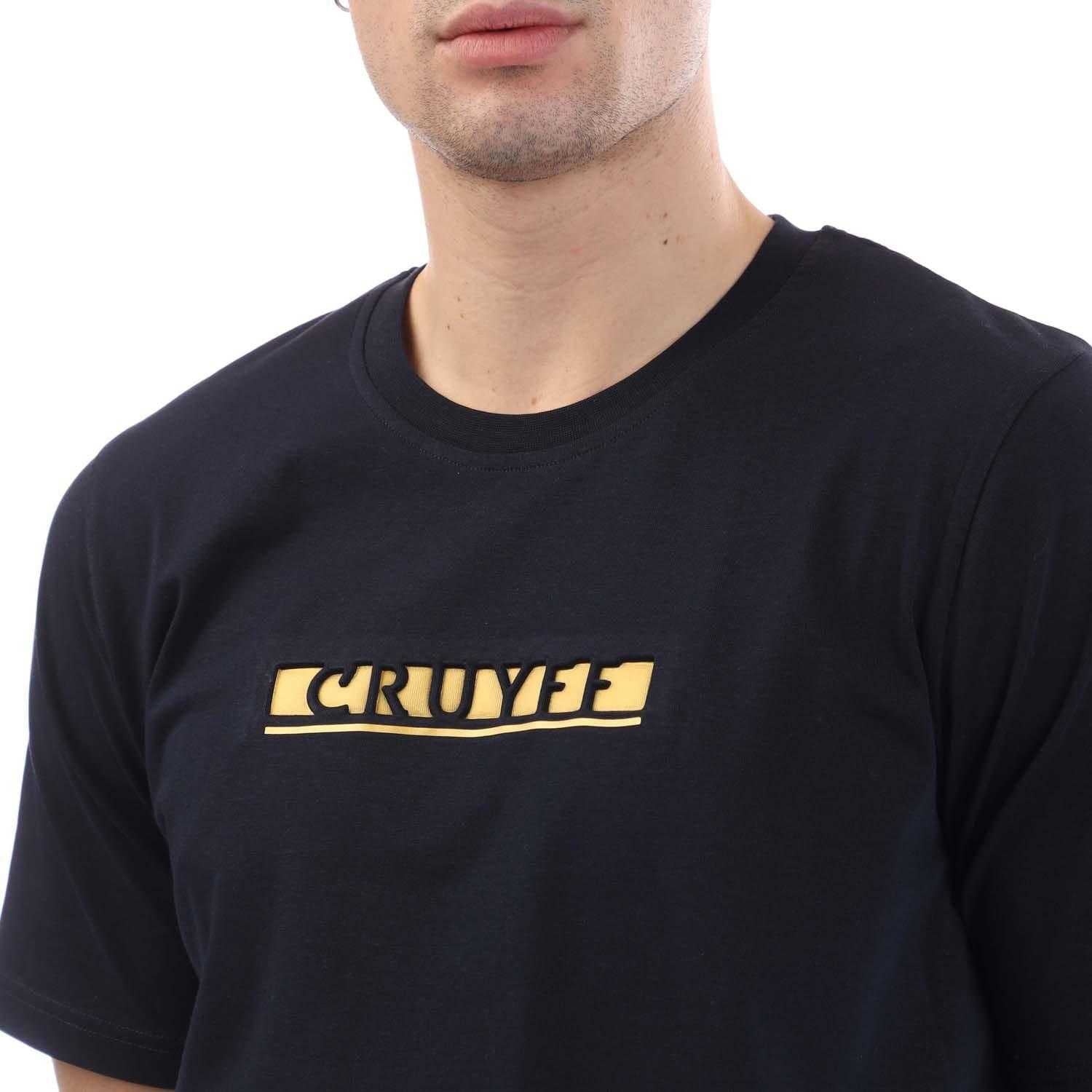Blue - Side - Cruyff Mens Mauricio T-Shirt