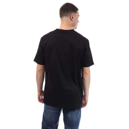 Black - Back - Boss Mens Logo Regular T-Shirt