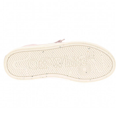 Lilac - Lifestyle - Off White Womens-Ladies Canvas Low Cut Trainers