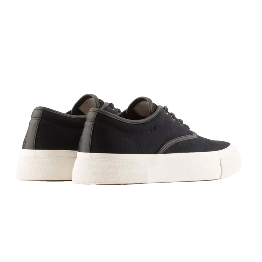 Navy - Back - Emporio Armani Mens Logo Trainers