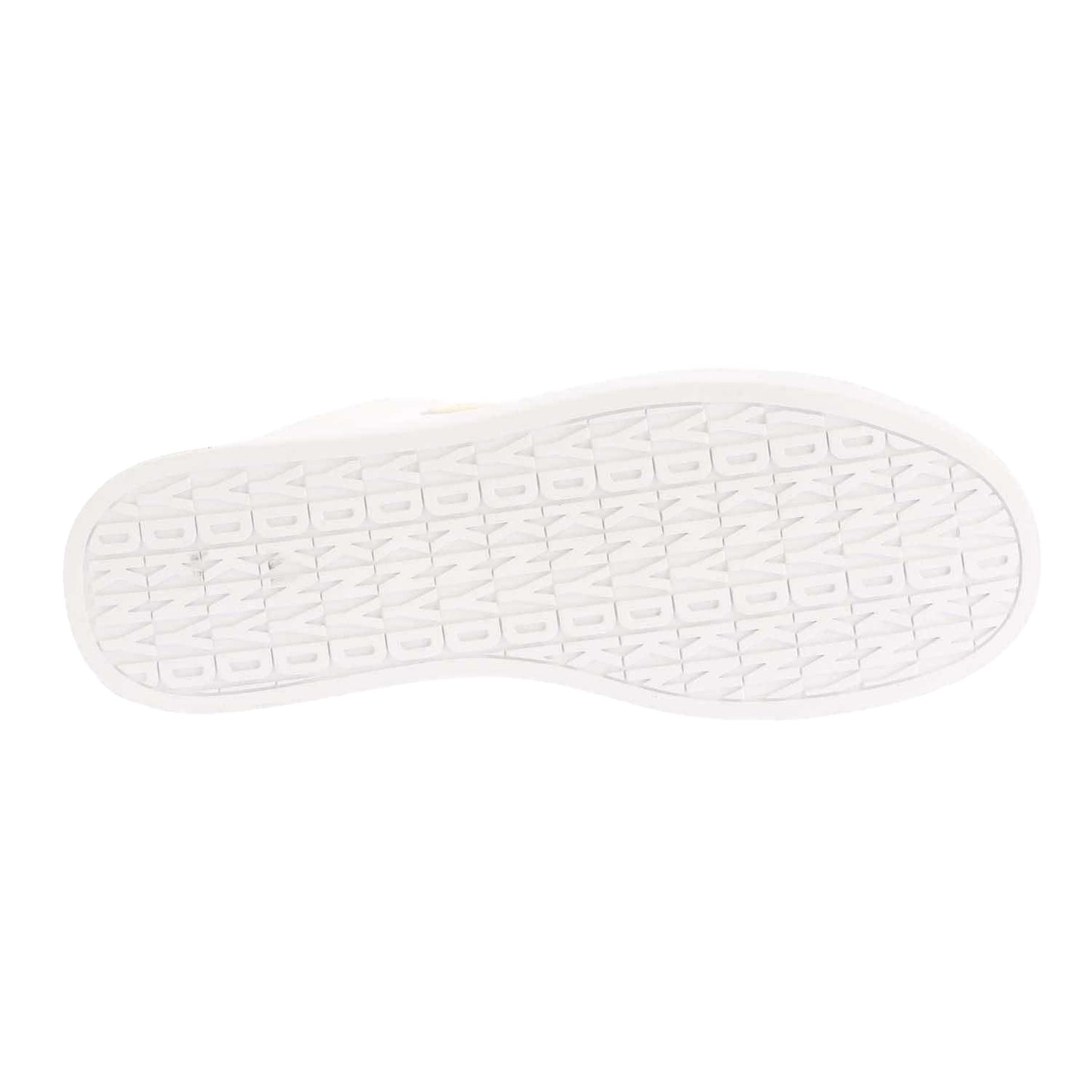 White - Lifestyle - DKNY Womens-Ladies Abeni Leather Lace Up Trainers