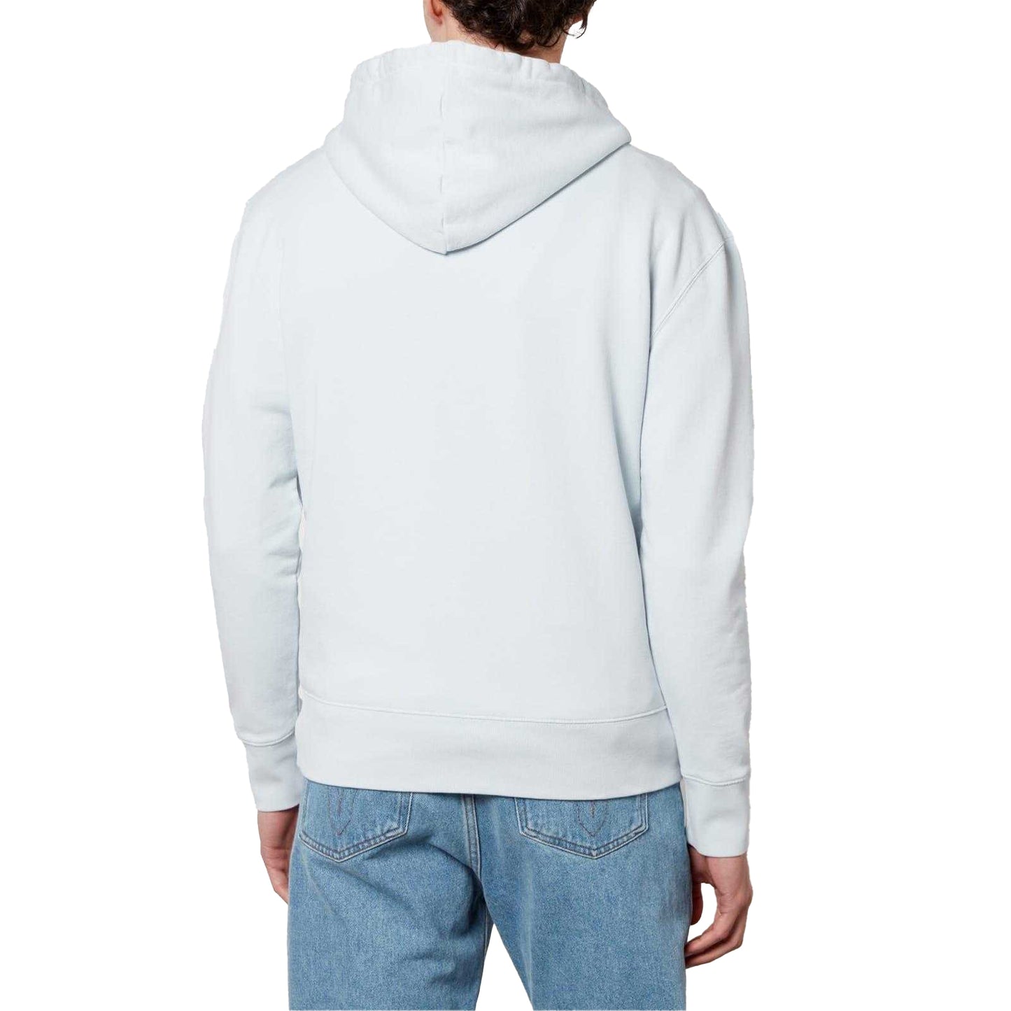 Blue - Back - Maison Kitsuné Mens Palais Royal Classic Hoodie