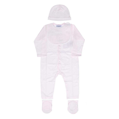 Pink - Front - Emporio Armani Baby Babygrow Set