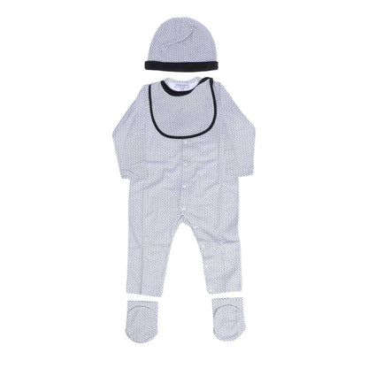 Blue - Front - Emporio Armani Baby Babygrow Set