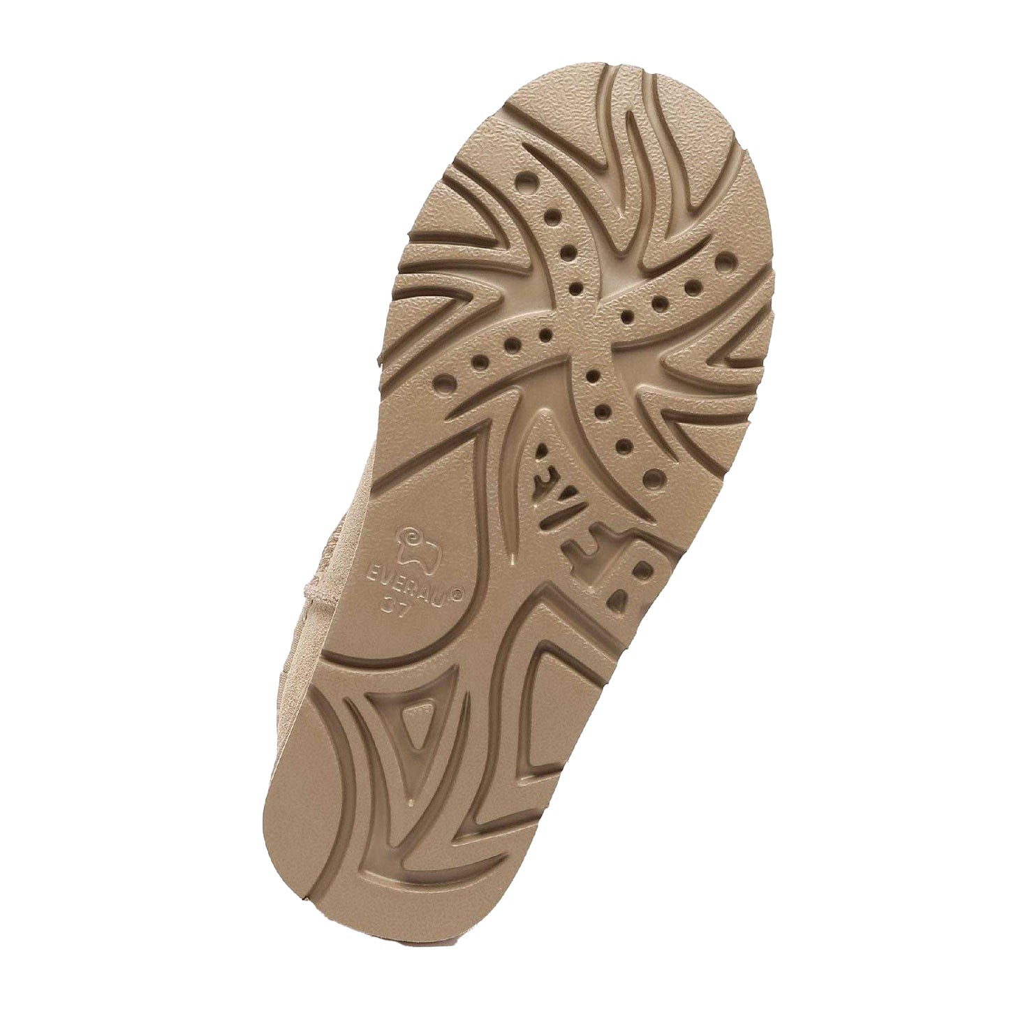 Sand - Lifestyle - EverAu Womens-Ladies Quail Leather Slippers
