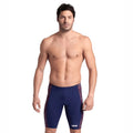 Navy-Red - Lifestyle - Arena Mens Jammer Abstract Tiles Swim Shorts