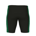 Black-Green - Back - Arena Mens Jammer Abstract Tiles Swim Shorts