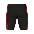 Black-Red - Back - Arena Mens Jammer Abstract Tiles Swim Shorts