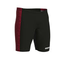 Black-Red - Side - Arena Mens Jammer Abstract Tiles Swim Shorts