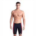 Black-Red - Lifestyle - Arena Mens Jammer Abstract Tiles Swim Shorts