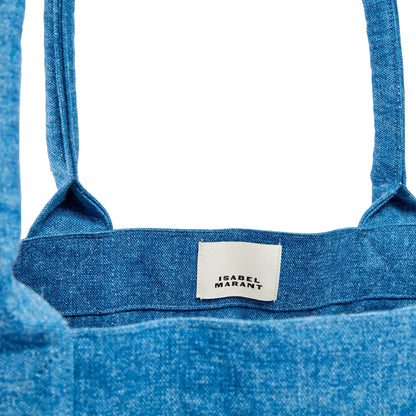 Blue - Back - Isabel Marant Yenky Tote Bag