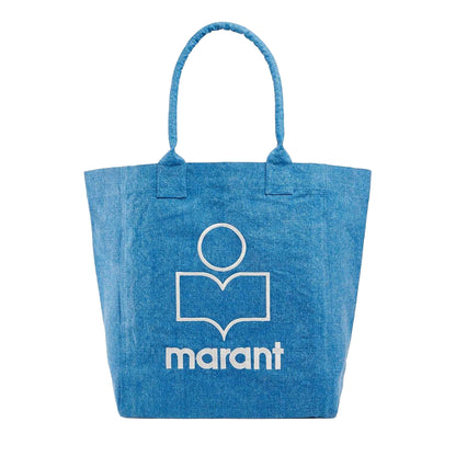 Blue - Front - Isabel Marant Yenky Tote Bag