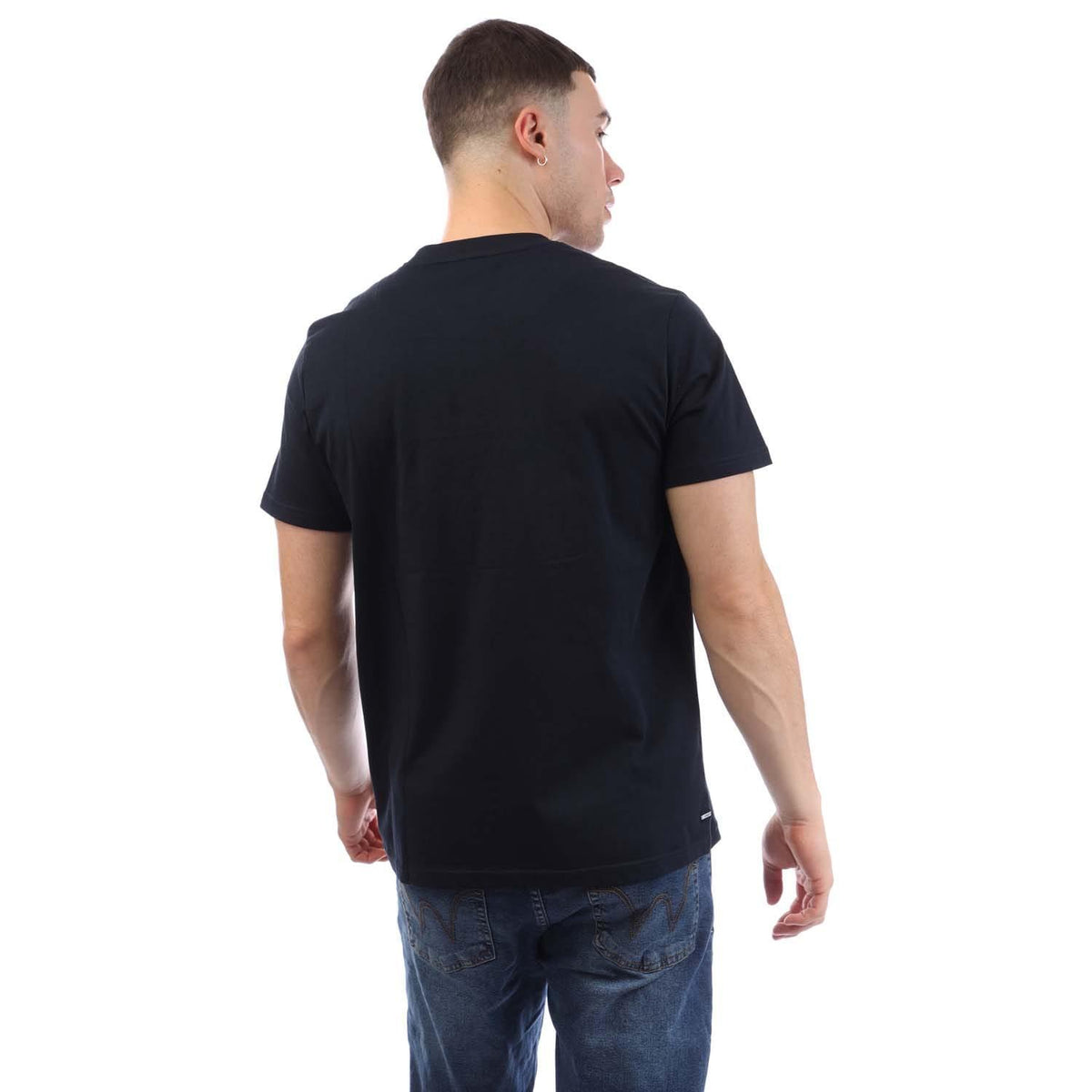 Navy - Back - Weekend Offender Mens McMoney T-Shirt