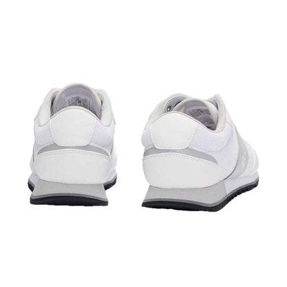 White - Back - Boss Mens Mesh Parkour Trainers