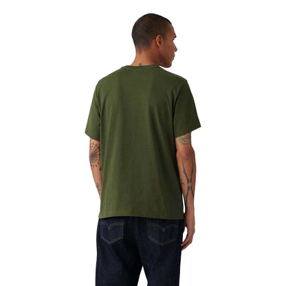 Green - Back - Levis Mens Graphic Relaxed Fit T-Shirt