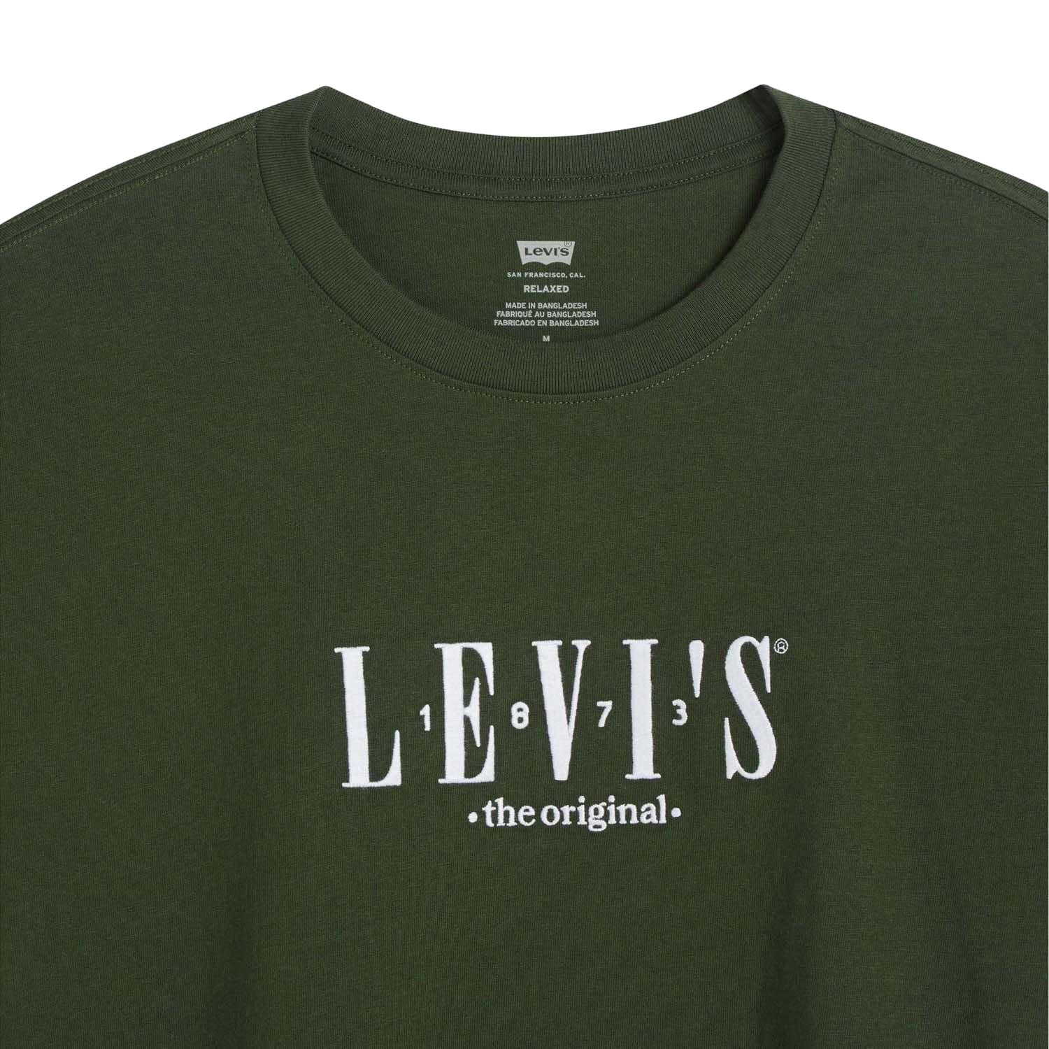 Green - Lifestyle - Levis Mens Graphic Relaxed Fit T-Shirt
