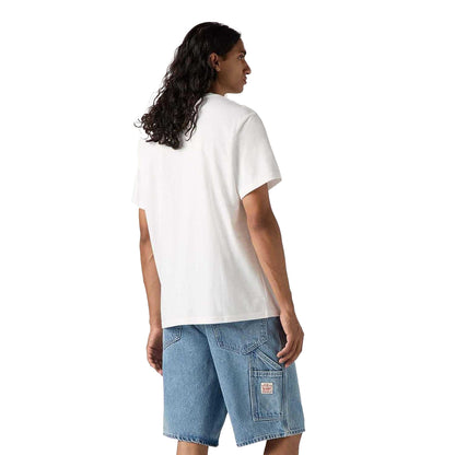 White - Back - Levis Mens Graphic Relaxed Fit T-Shirt