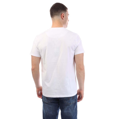 White - Back - Weekend Offender Mens Shareck Checked T-Shirt
