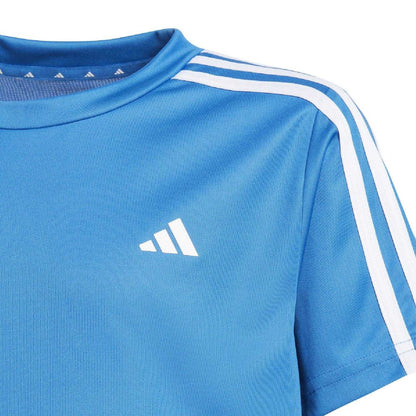 Black-Blue - Close up - Adidas Boys 3 Stripes Football Training Set