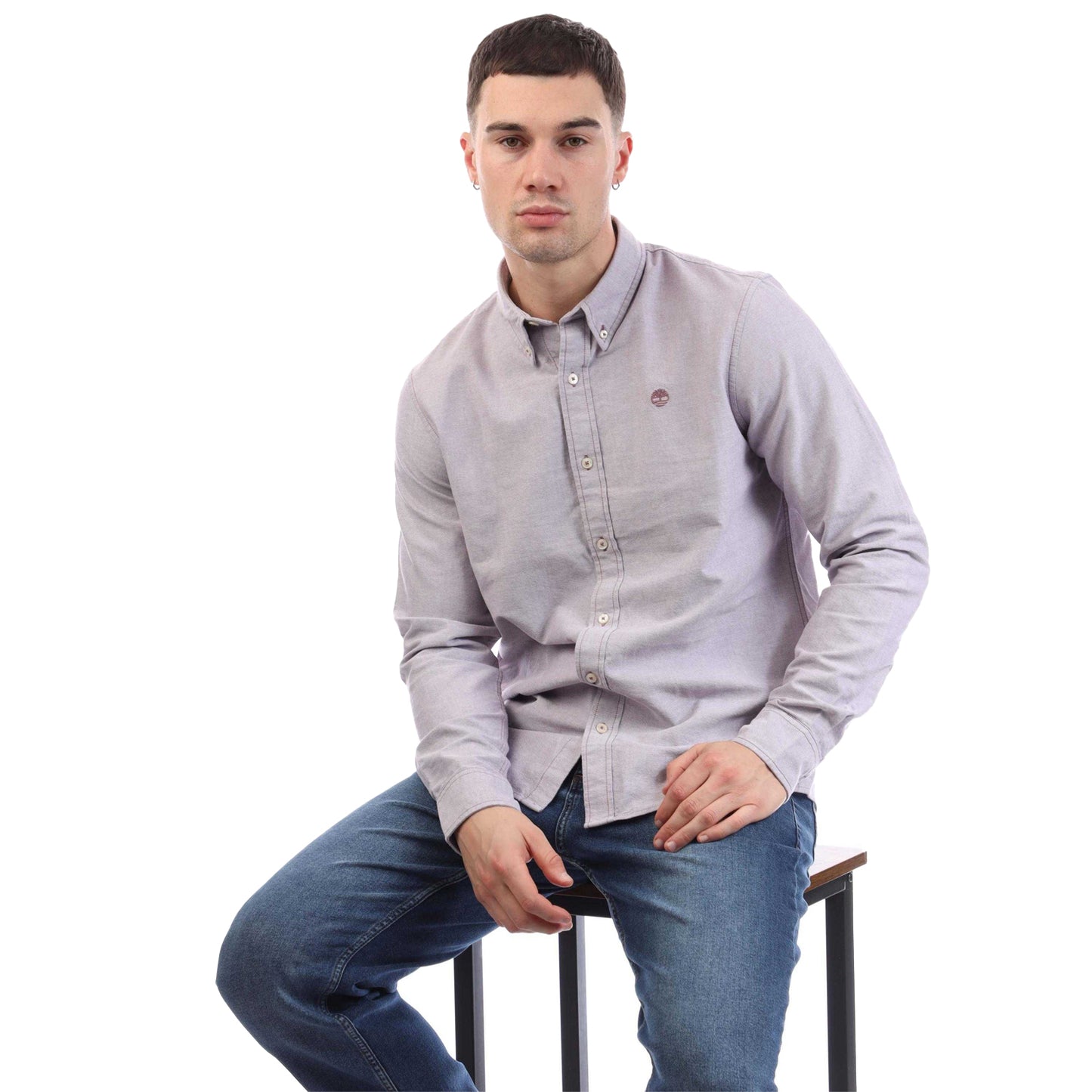 Purple - Lifestyle - Timberland Mens Oxford Shirt