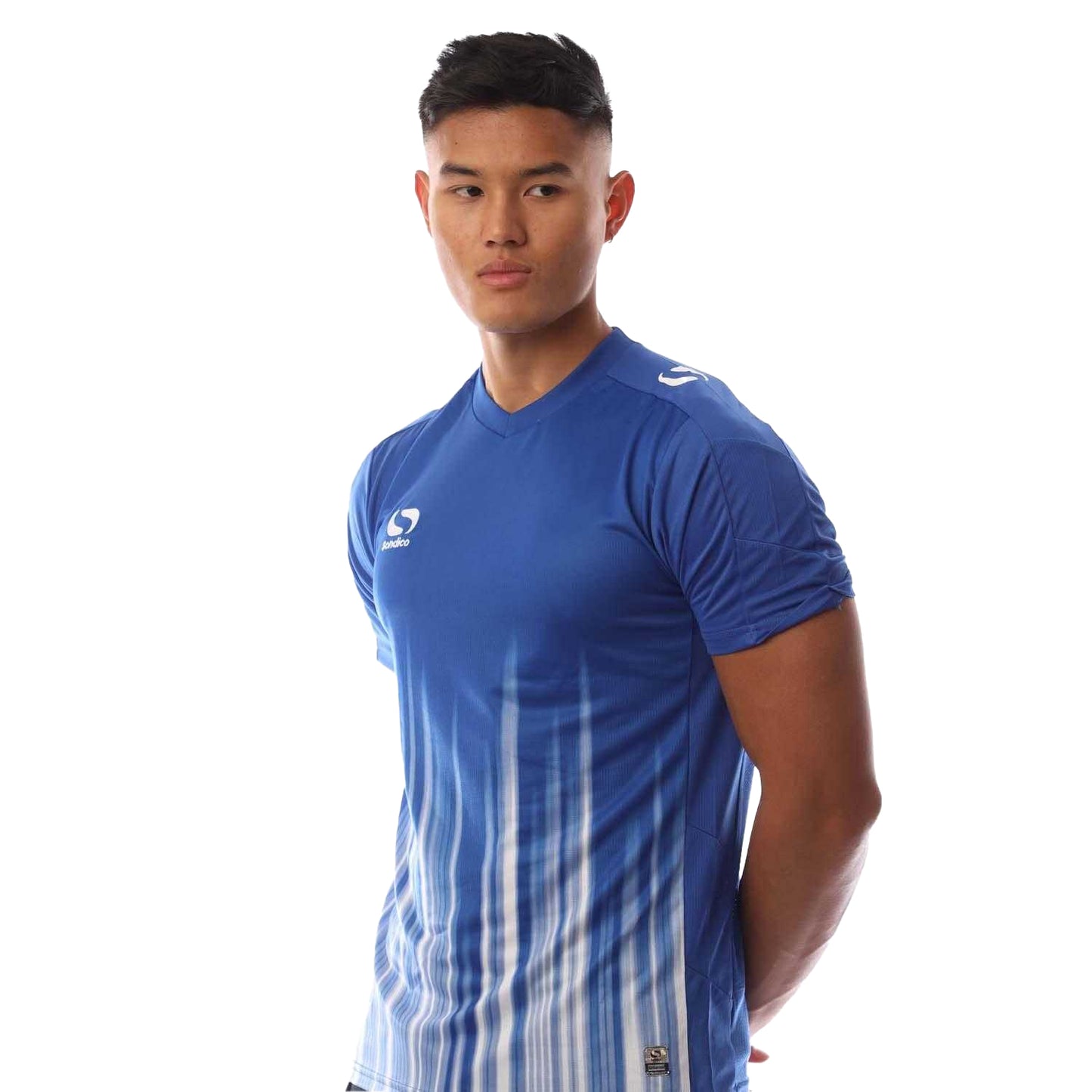 Blue - Side - Sondico Mens Venata Pre Match Jersey
