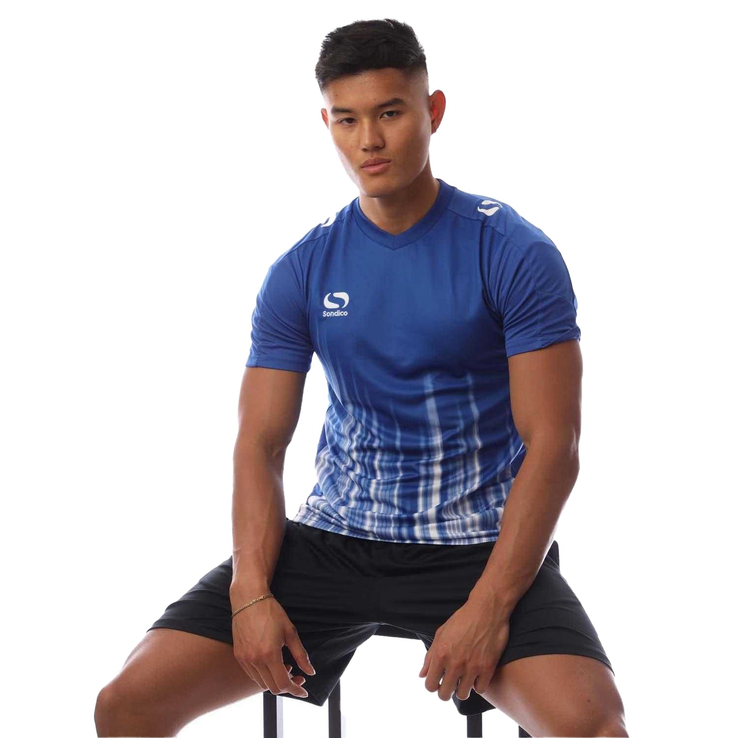 Blue - Lifestyle - Sondico Mens Venata Pre Match Jersey
