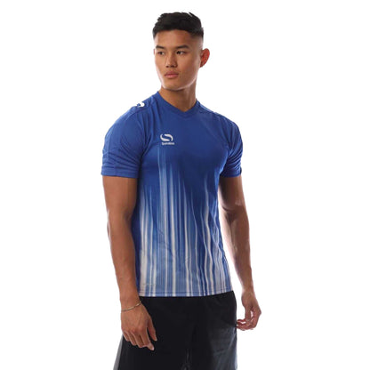 Blue - Front - Sondico Mens Venata Pre Match Jersey