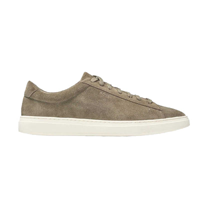 Green - Side - Boss Mens Kieran Suede Trainers