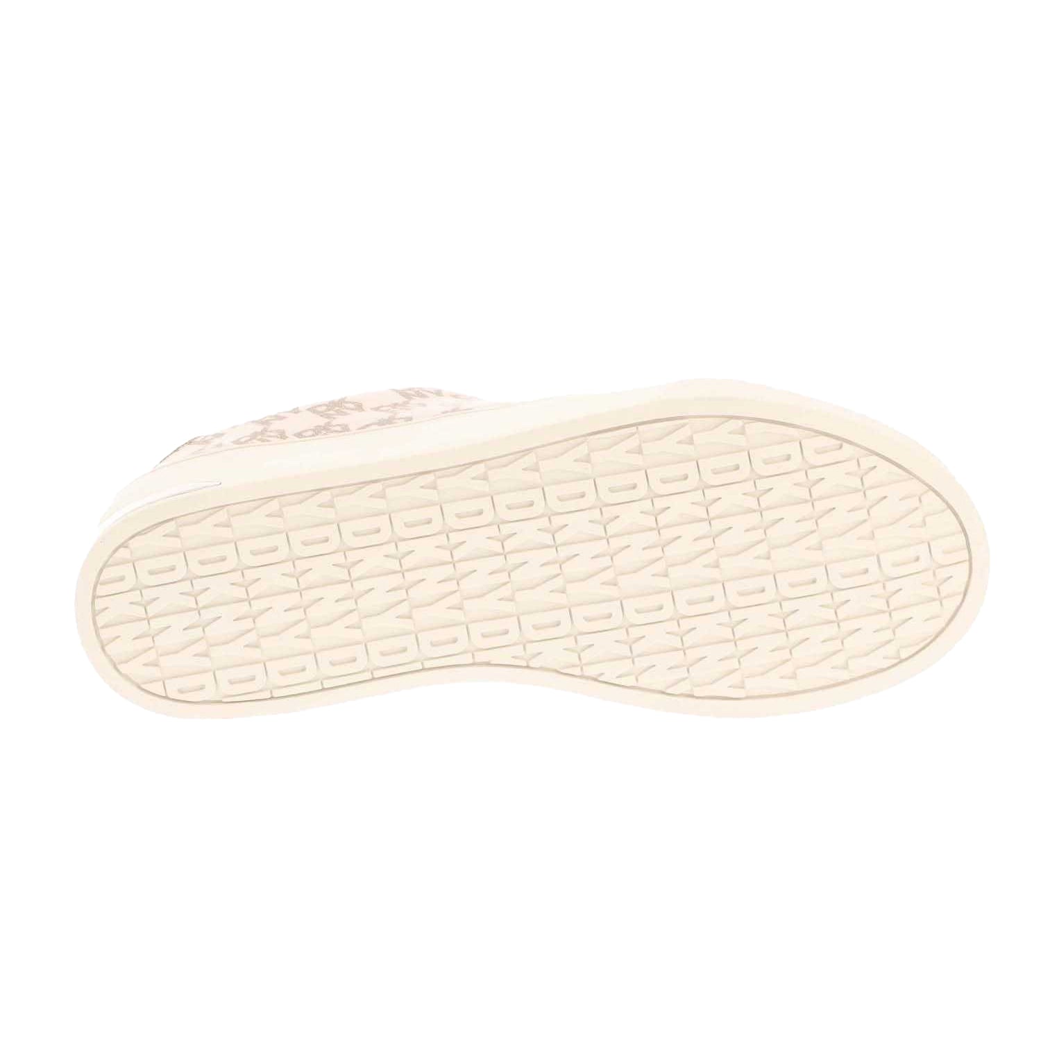 White - Pack Shot - DKNY Womens-Ladies York Lace Up Trainers