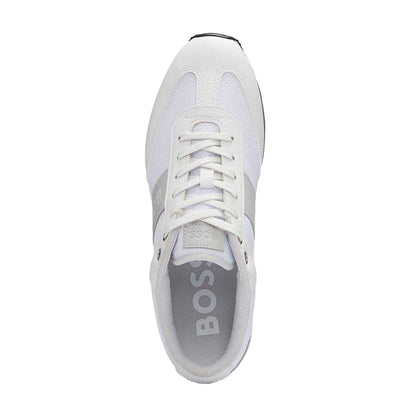 White - Lifestyle - Boss Mens Parkour Trainers
