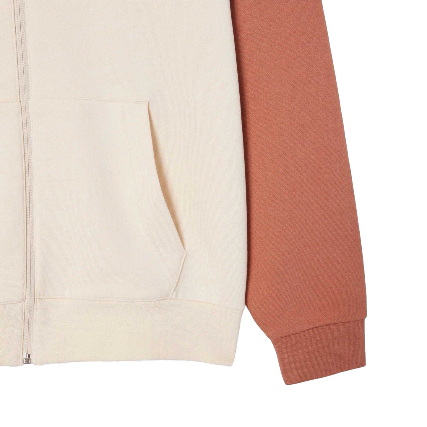 Multicoloured - Side - Lacoste Mens Colour Block Full Zip Hoodie