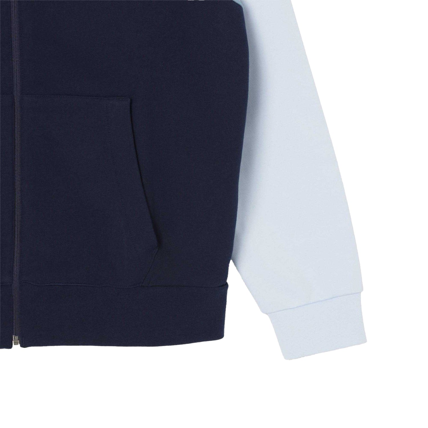 Navy - Lifestyle - Lacoste Mens Colour Block Full Zip Hoodie