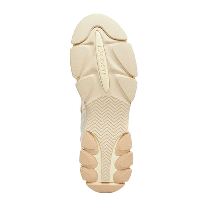 Off White - Pack Shot - Lacoste Mens L003 Neo Leather Trainers