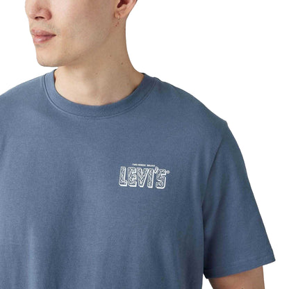 Indigo - Lifestyle - Levis Mens Logo Relaxed Fit T-Shirt