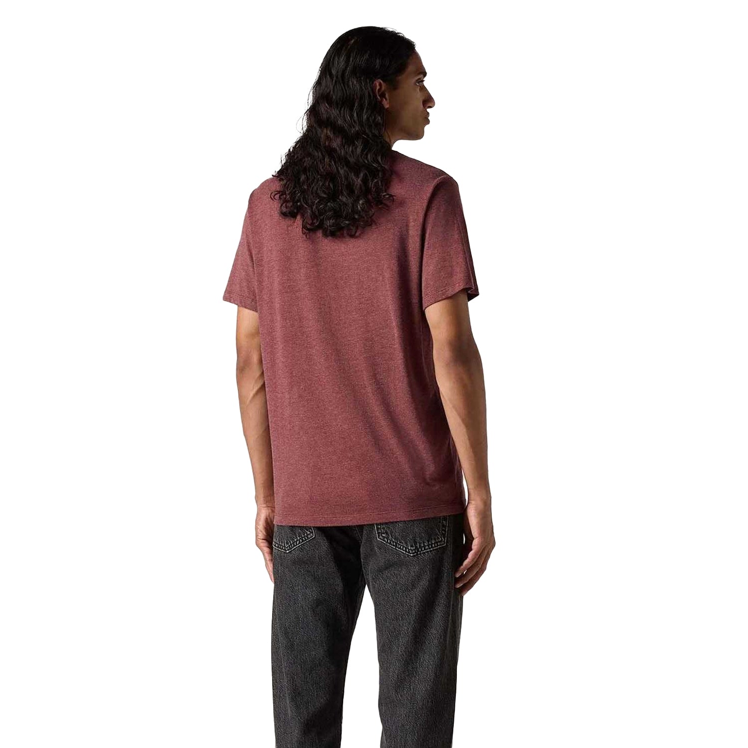 Red - Back - Levis Mens Classic Graphic Relaxed Fit T-Shirt