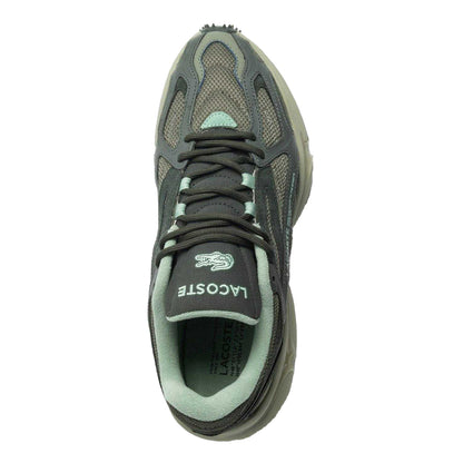 Green - Lifestyle - Lacoste Mens L003 2K24 Suede Trainers
