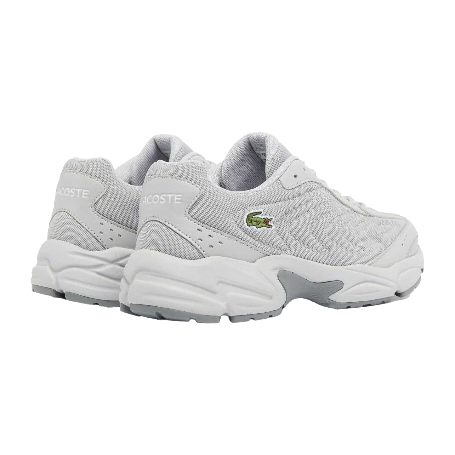 Grey - Back - Lacoste Mens Storm 2K 96 Lite Trainers