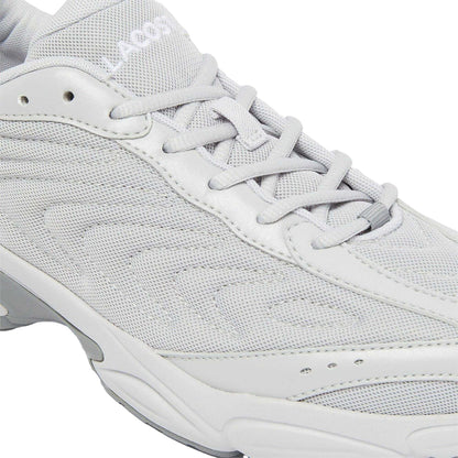 Grey - Close up - Lacoste Mens Storm 2K 96 Lite Trainers