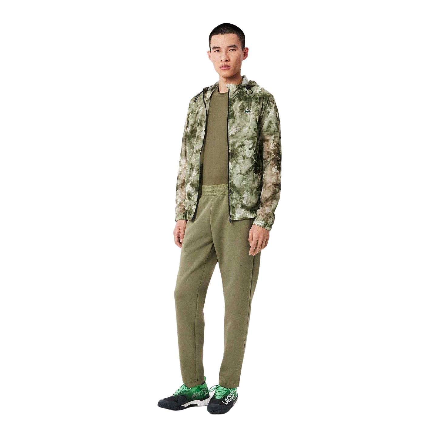 Green - Pack Shot - Lacoste Mens Ultra Dry Stretch T-Shirt