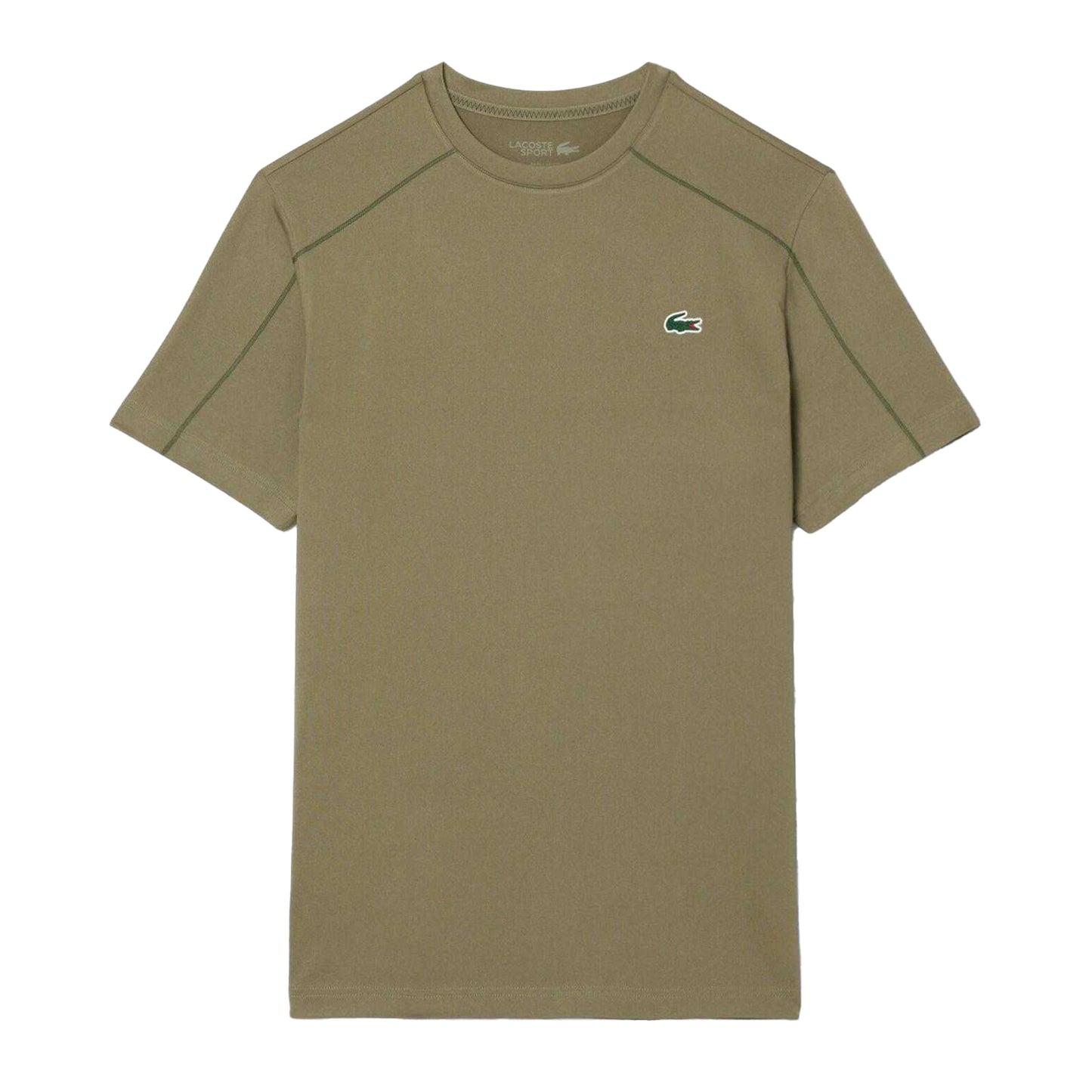 Green - Front - Lacoste Mens Ultra Dry Stretch T-Shirt
